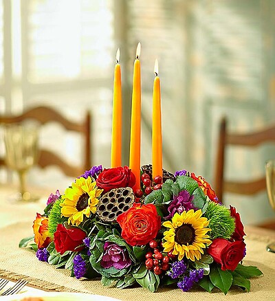 Garden of Grandeur&amp;trade; for Fall Centerpiece